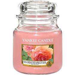 Yankee Candle Sun Drenched Apricot Rose Medium Duftkerzen 411g