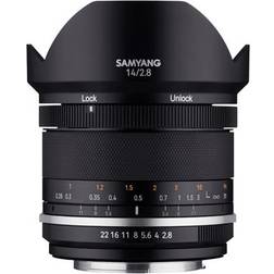 Samyang MF 14mm F2.8 MK2 MILC / SLR Objetivo Ultra Ancho Negro