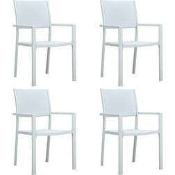 vidaXL 47888 4-pack Trädgårdsmatstol