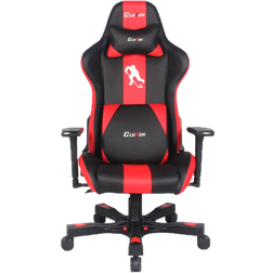 Clutch Chairz Crank Series Charlie Hockey Professional Gaming Chair - Black/Red