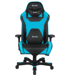 Clutch Chairz Throttle Series Bravo Premium Gaming Chair - Black/Blue