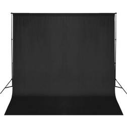 vidaXL Photo Backdrop Support System 600x300cm Black