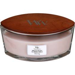 Woodwick Vanilla & Sea Salt Ellipse Vela Aromática 453.6g