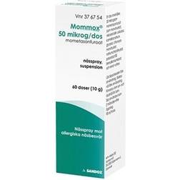 Mommox 50mg 60 doser Nässpray