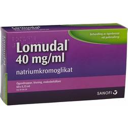 Lomudal 40mg/ml 0.4ml 60 st Ögondroppar