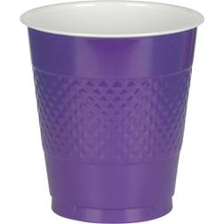 Amscan Plastic Cup Purple 10-pack