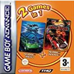 2 Games in 1 (Hot Wheels Velocity X + Hot Wheels World Race) (GBA)