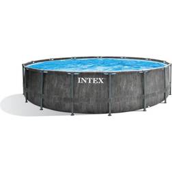 Intex Greywood Prism Frame Premium Pool Ø4.57x1.22m