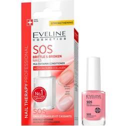 Eveline Cosmetics Nail Therapy SOS Brittle & Broken Nails Multivitamin Conditioner 0.4fl oz