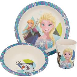 Stor Frost Spisesæt Bambus 3 dele