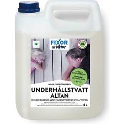 Nitor Altan Rengöring, Träskydd Grå 4L