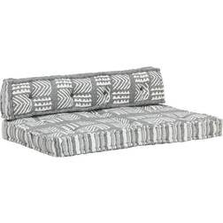 vidaXL 287718 Chair Cushions Grey (120x80cm)