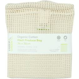 A Slice of Green Organic Cotton Mesh Produce Bag Large - Nature