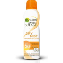 Garnier Ambre Solaire Dry Mist Sun Cream Spray SPF30 200ml
