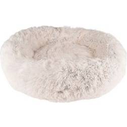 Flamingo Donut Fluffy Dog Bed