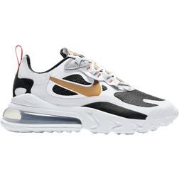 Nike Air Max 270 React W - Solid Gray/Black/Metallic Gold/Sail
