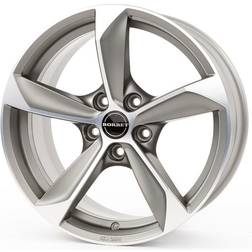 Borbet S Graphite Polished Matte 8x18 5/114.3 ET45 72.6