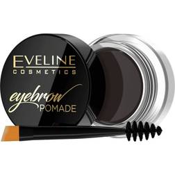 Eveline Cosmetics Eyebrow Pomade kulmapomade sisältää applikaattorin sävy Dark Brown 12 ml