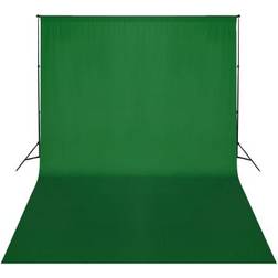 vidaXL Support de Toile de Fond Studio Photo 500 x 300 cm Vert