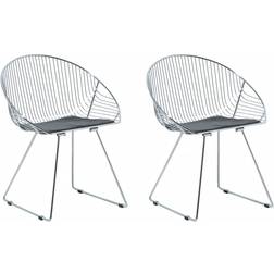 Beliani Aurora Kitchen Chair 77cm 2pcs