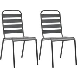 vidaXL 44257 2-pack Trädgårdsmatstol