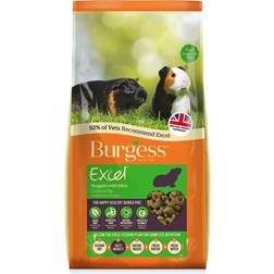 Burgess Excel Adult Guinea Pig Nuggets with Mint 10kg