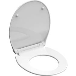 Schulte Siège De Toilette Slim White Duroplast