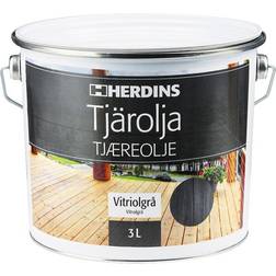 Herdins Tjärolja Träolja Grå 3L