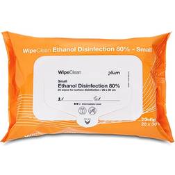 Plum WipeClean Ethanol Disinfection 80% Small 25-pack