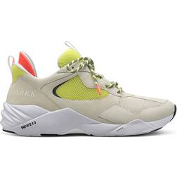 ARKK Copenhagen Kanetyk Suede W13 W - Off White Neonlime