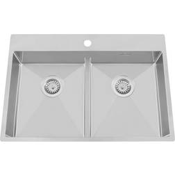 Nordic Tech Radius 80 KX Kitchen Sink 745 x 440 mm