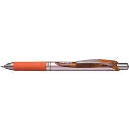 Pentel EnerGel Xm Retractable Gel Pen Orange 12-pack