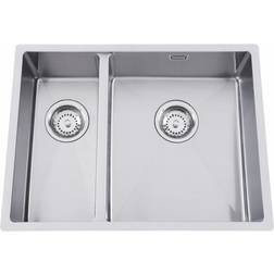 Nordic Tech Radius 60 KVX Kitchen Sink 585 x 400 x 160 mm