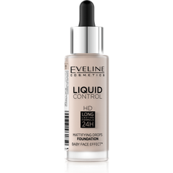 Eveline Cosmetics Liquid Control HD Long-lasting 24H #005 Ivory