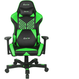 Clutch Chairz Crank Series "Onylight Edition" Gaming Chair - Black/Green