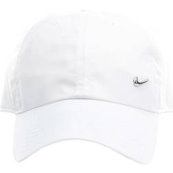 NIKE Metal Swoosh H86 Hat Unisex - White/Silver