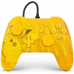 PowerA Manette Nintendo Switch filaire Pokémon Pikachu Jaune