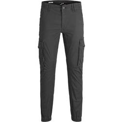 Jack & Jones Paul Flake Akm 542 Cargo Pants - Grey/Asphalt