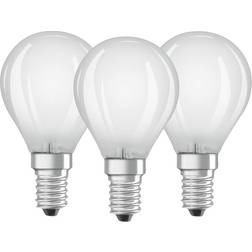 LEDVANCE OSRAM LED lamp E14 4W, warmwit, 470 lumen, set van 3