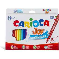 CARIOCA Joy Superwashable Felt Tip Pens 24pcs