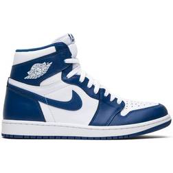 Nike Air Jordan 1 Retro High OG M - White/Storm Blue