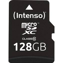 Intenso Carte microSDXC 128 GB Class 10 avec adaptateur SD