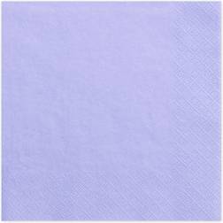 PartyDeco Napkins Purple 20-pack