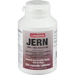 Lekapharm Jern 250pcs 250 stk