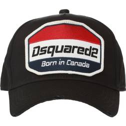 DSquared2 Patch Embroidered Baseball Cap - Black