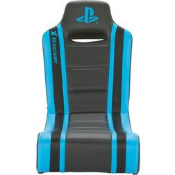 X-Rocker Geist 2.0 Floor Gaming Chair - Black/Blue