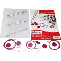 Knitpro Interchangeable Circular Needles Starter Set 60-80-100cm 4-6mm 3 Sizes