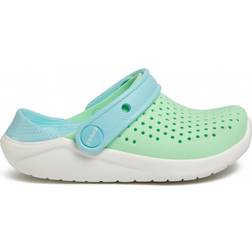 Crocs Kid's Literide Clog - Neo Mint/White