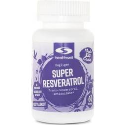 Healthwell Super Resveratrol 60 stk