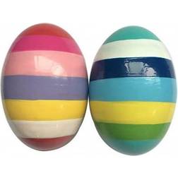 Magni Rattle Egg with Stripes